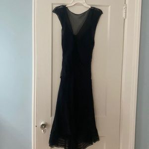 Max 2 layer 100% silk dress